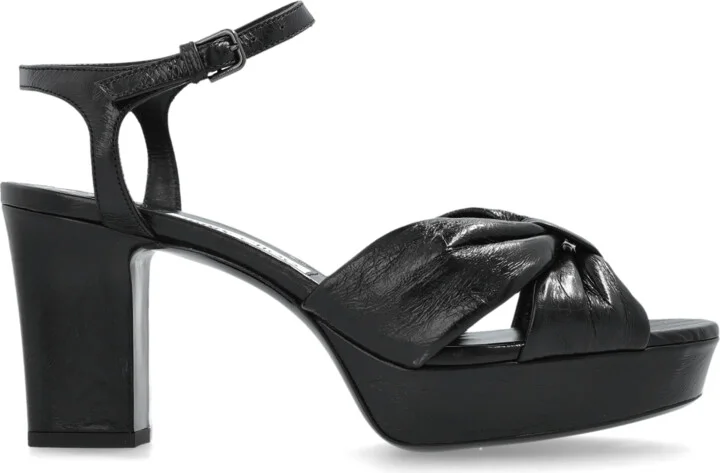 Heloise Platform Sandals, , - Black