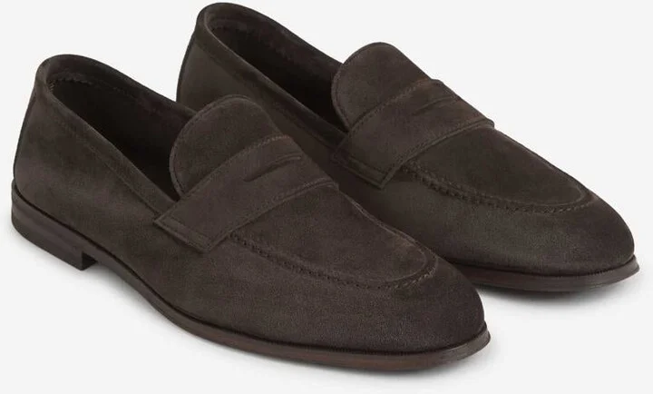Henderson Baracco Suede Leather Moccasins - Image 2