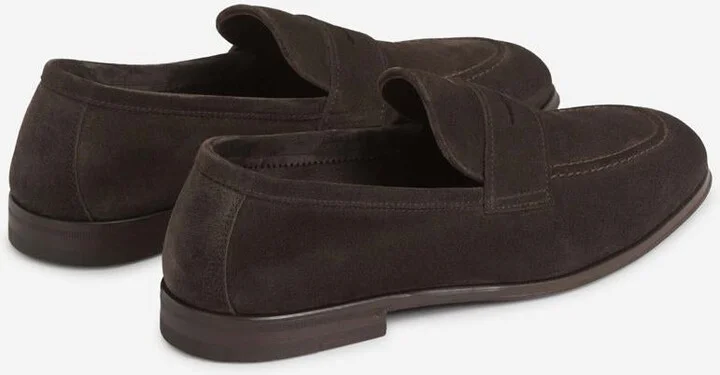 Henderson Baracco Suede Leather Moccasins - Image 3