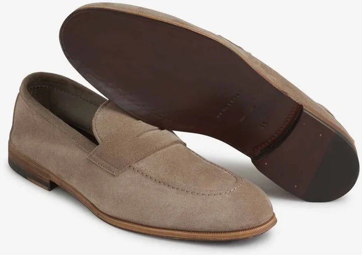 Henderson Baracco Suede Leather Moccasins - Image 4