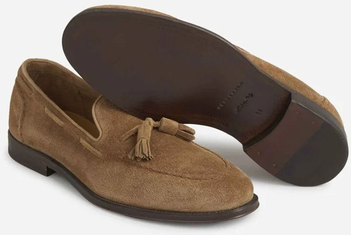 Henderson Baracco Suede Tassel Loafers - Image 4