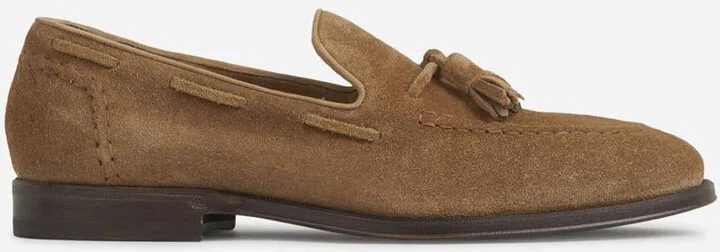 Henderson Baracco Suede Tassel Loafers