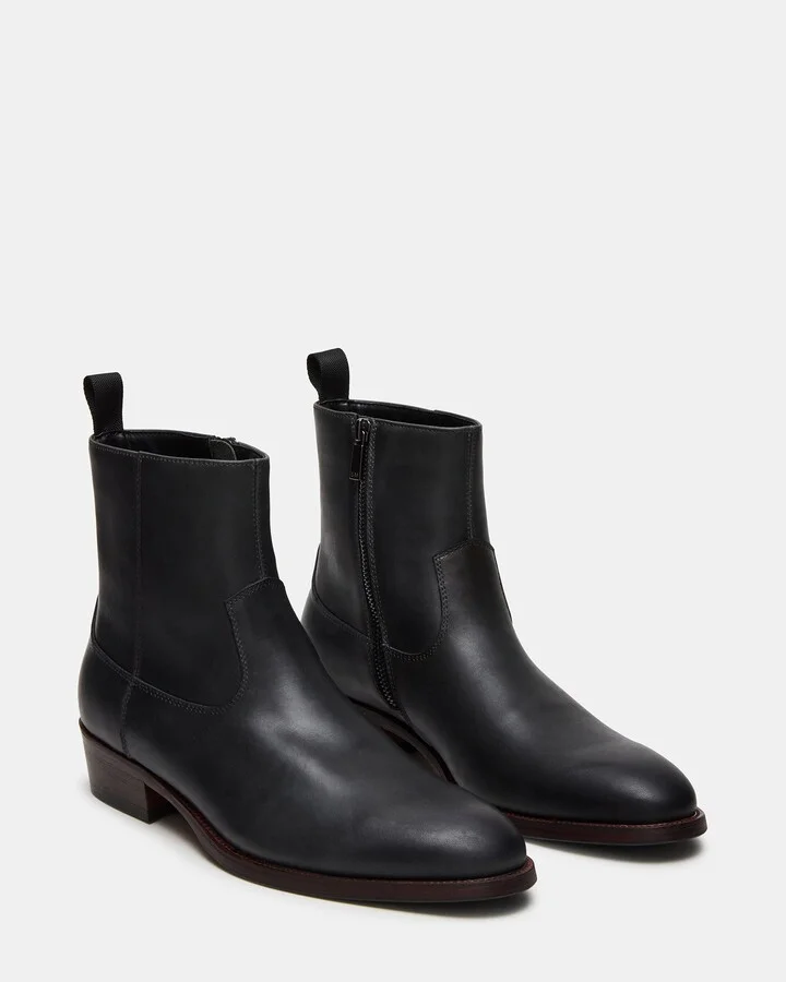 Hendrik Black Leather - Image 3
