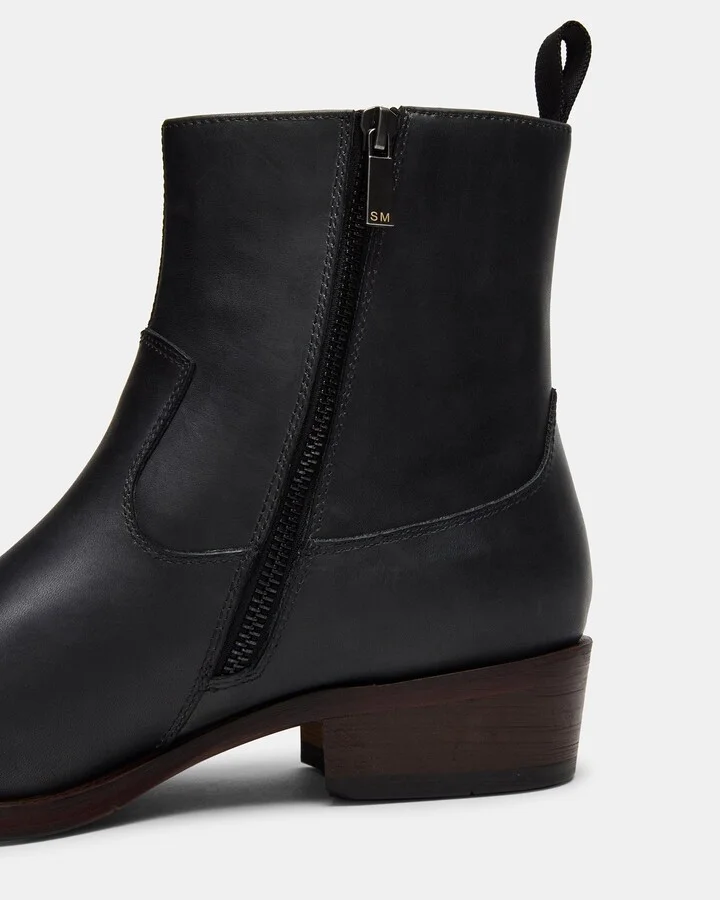 Hendrik Black Leather - Image 4