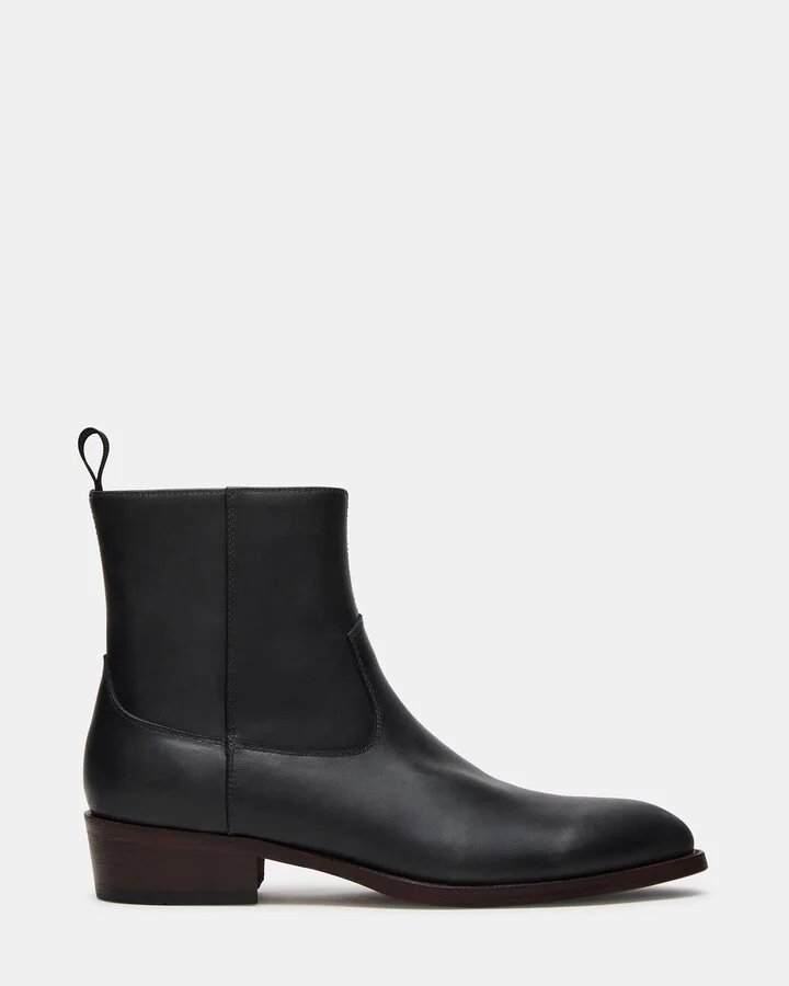 Hendrik Black Leather