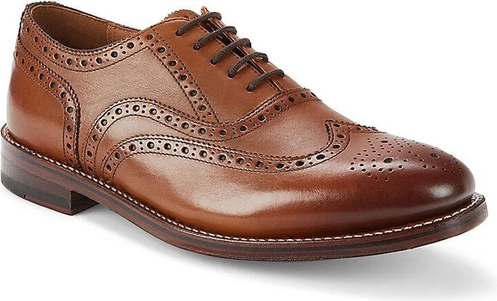 Hendrix Leather Wingtip Brogues - Image 2
