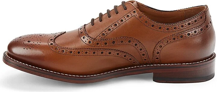 Hendrix Leather Wingtip Brogues - Image 4