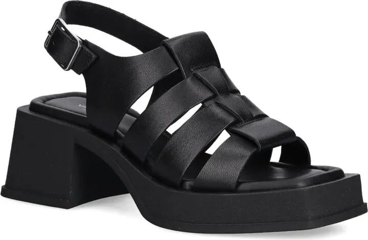 Hennie caged block-heel sandals - Image 2
