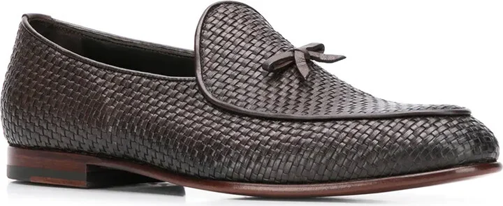 Henri Brown woven loafers - Image 2