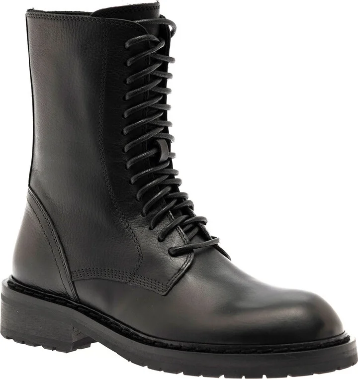 Henrica Leather Ankle Boots Woman Ann Demeulemeester - Image 2