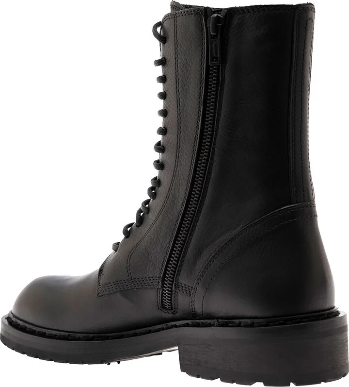 Henrica Leather Ankle Boots Woman Ann Demeulemeester - Image 3