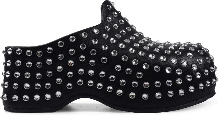 Henrietta Crystal Studded Clog - Image 3