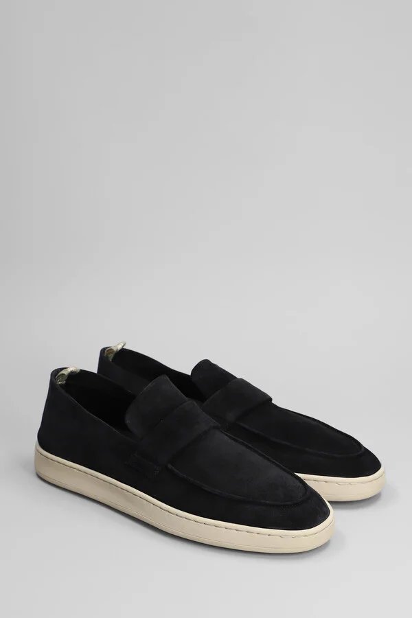 Herbie 001 Loafers In Black Suede - Image 2