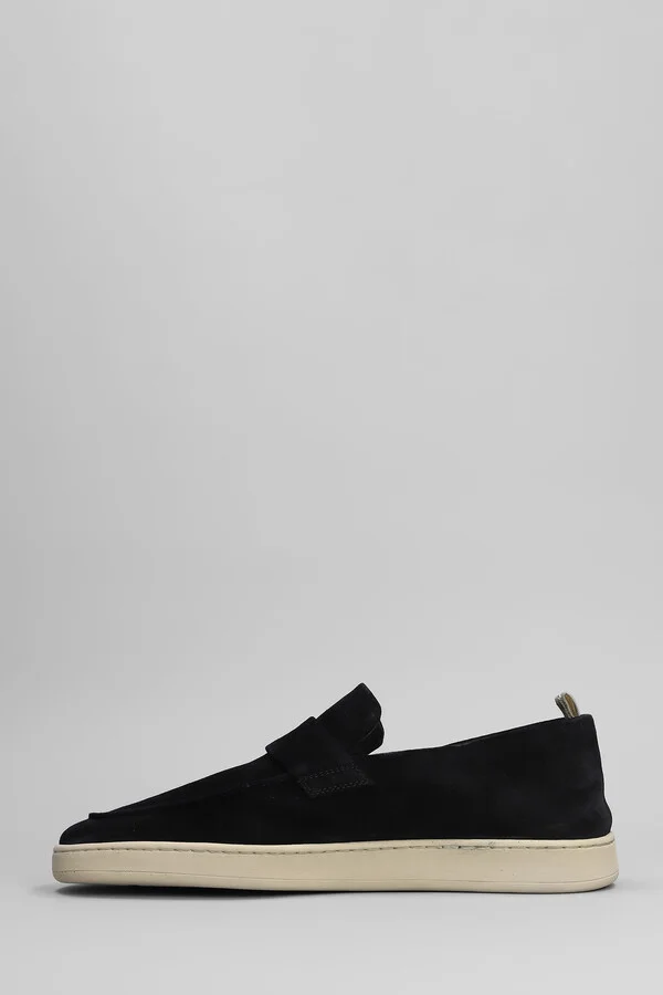 Herbie 001 Loafers In Black Suede - Image 3