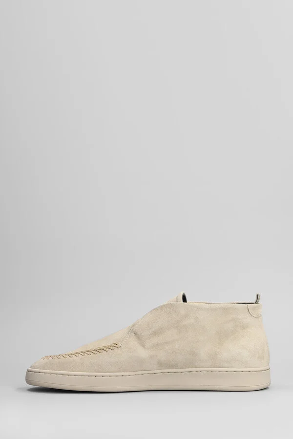 Herbie 013 Loafers In Beige Suede - Image 3