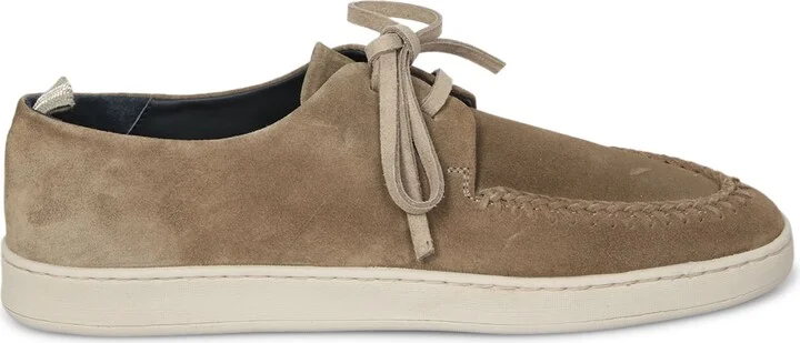 Herbie Lead Lace Suede Brown Loafer