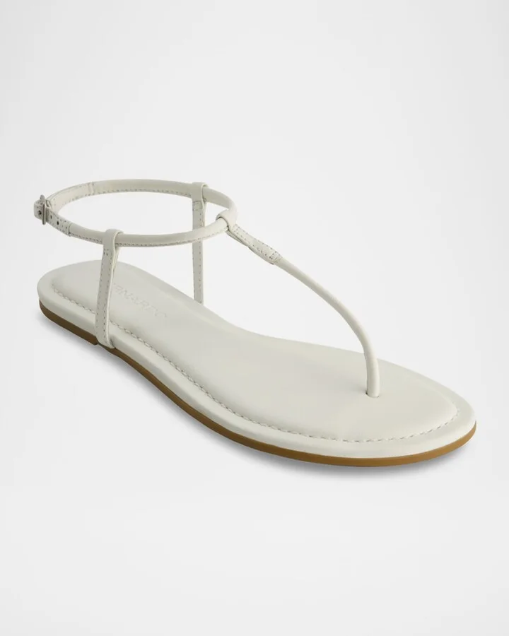Hercu Leather Ankle-Strap Flat Sandals - Image 4