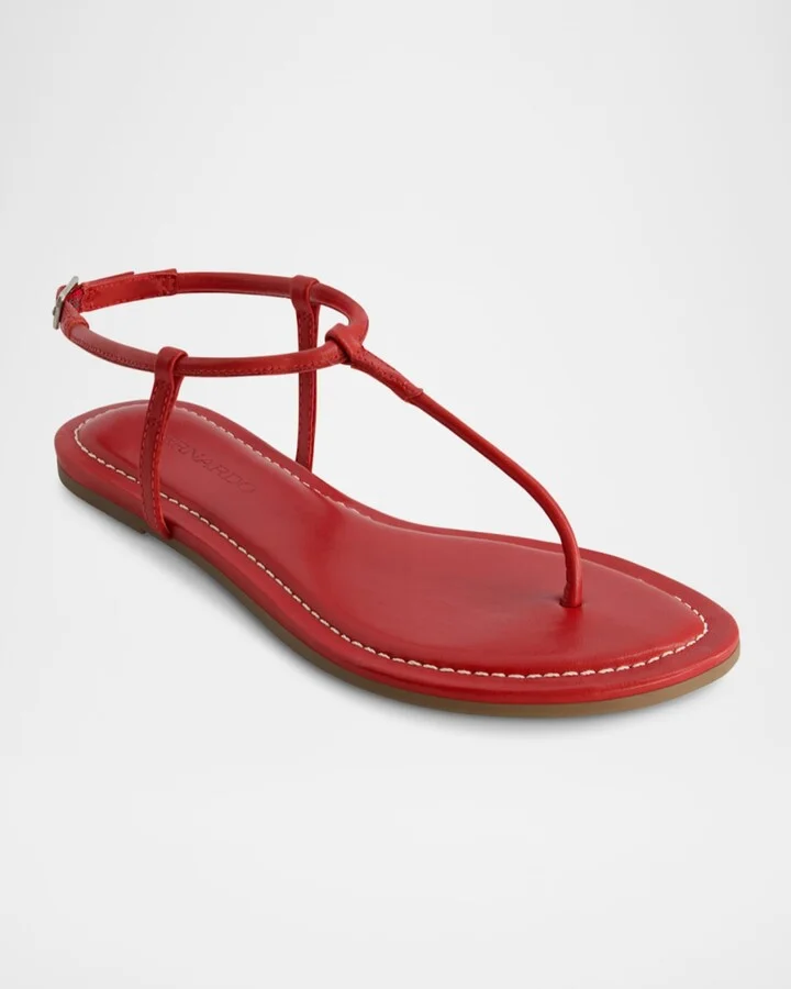 Hercu Leather Ankle-Strap Flat Sandals - Image 7