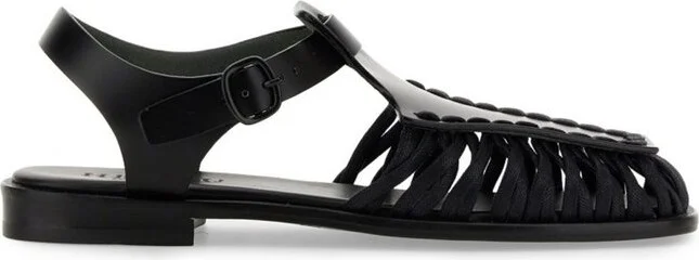 Hereu Alaro Square-Toe T-Bar Sandals