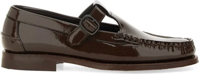 Hereu Alber Round-Toe Flat Shoes