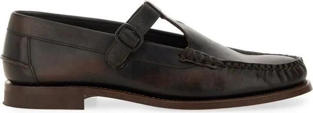 Hereu Alber T-Bar Strap Flat Shoes