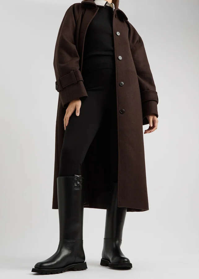 Hereu Anella Leather Knee-high Boots - Image 5