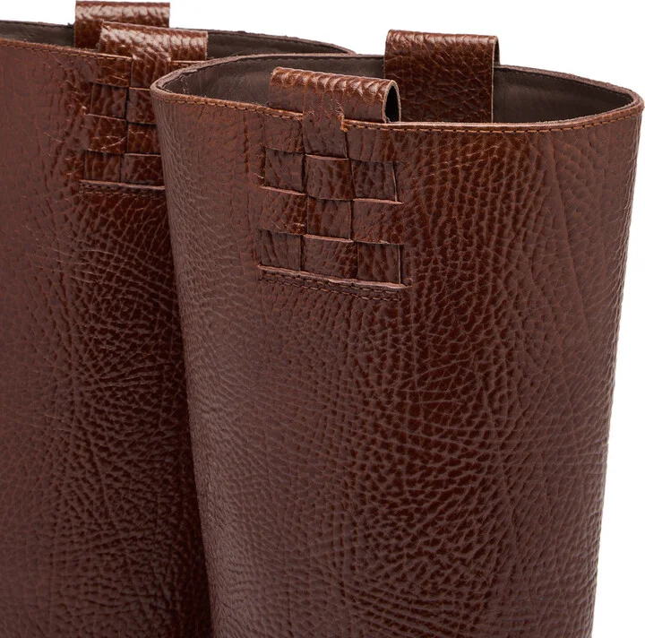Hereu Anella Leather Knee-high Boots - Image 4