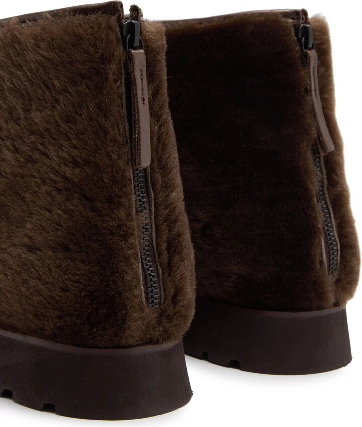 Hereu Armenta Shearling Ankle Boots - Image 4