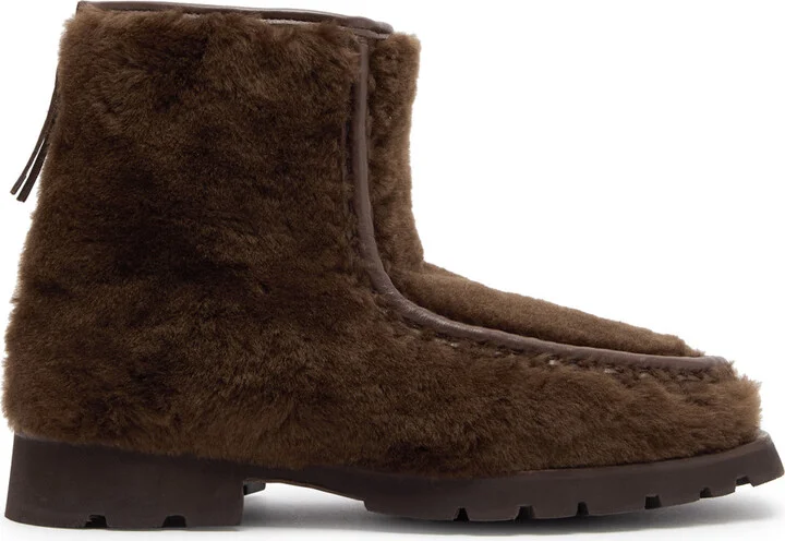 Hereu Armenta Shearling Ankle Boots