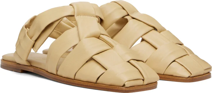 HEREU Beige Bena Sandals - Image 4