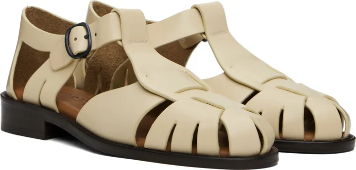 HEREU Beige Pesca Sandals - Image 4