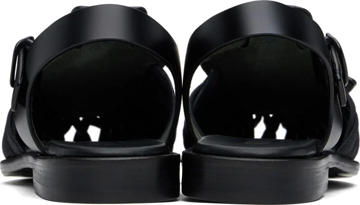 HEREU Black Alaro Sandals - Image 2