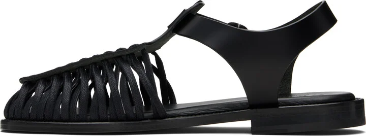 HEREU Black Alaro Sandals - Image 3