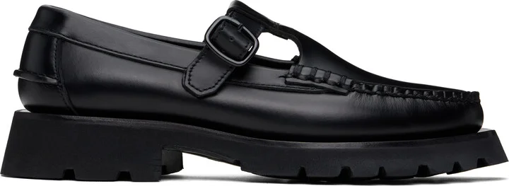 HEREU Black Alber Sport Loafers