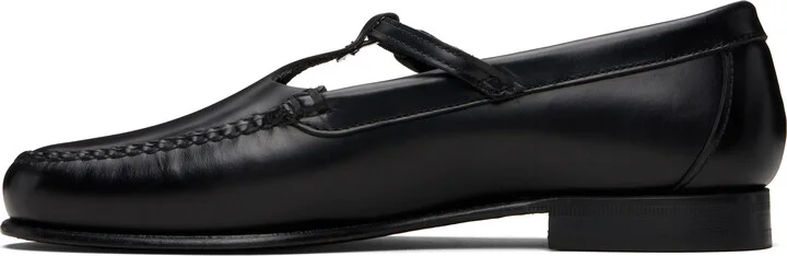 HEREU Black Alcala Loafers - Image 3
