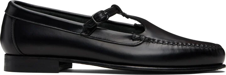 HEREU Black Alcala Loafers
