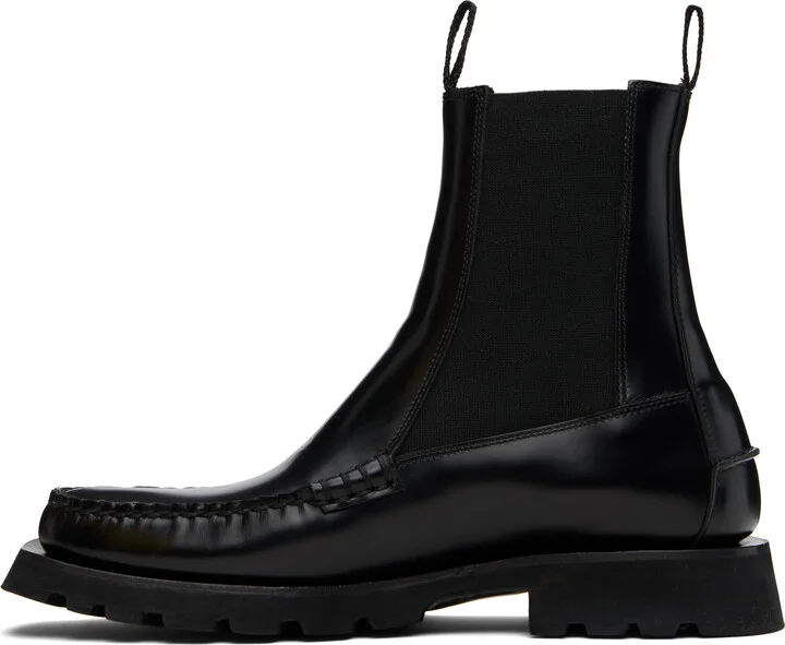 HEREU Black Alda Chelsea Boots - Image 3