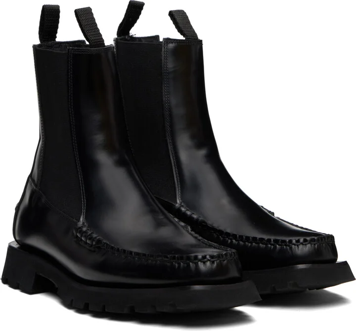 HEREU Black Alda Chelsea Boots - Image 4
