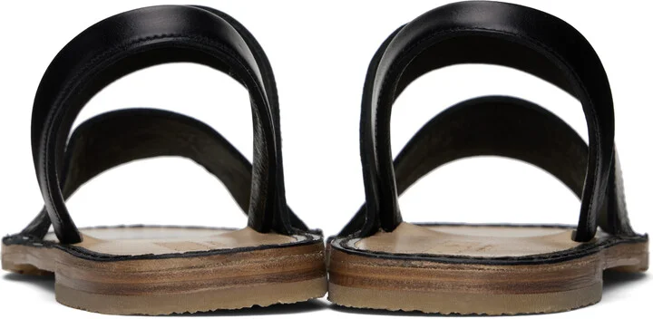 HEREU Black Aloc Sandals - Image 2