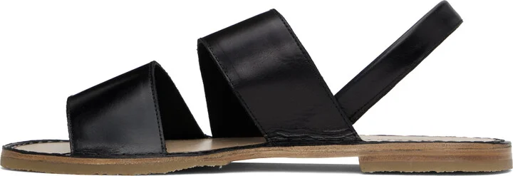 HEREU Black Aloc Sandals - Image 3