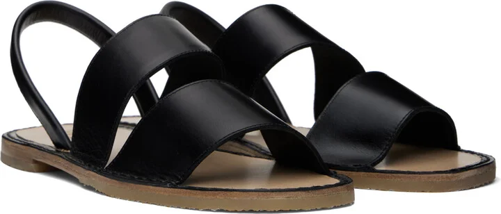 HEREU Black Aloc Sandals - Image 4