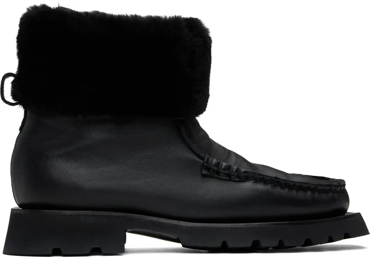 HEREU Black Armenta Boots
