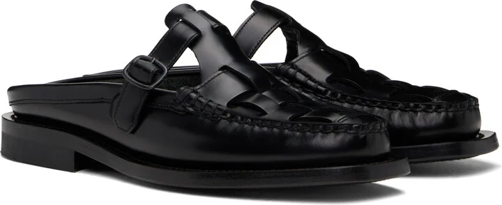 HEREU Black Bonell Loafers - Image 4