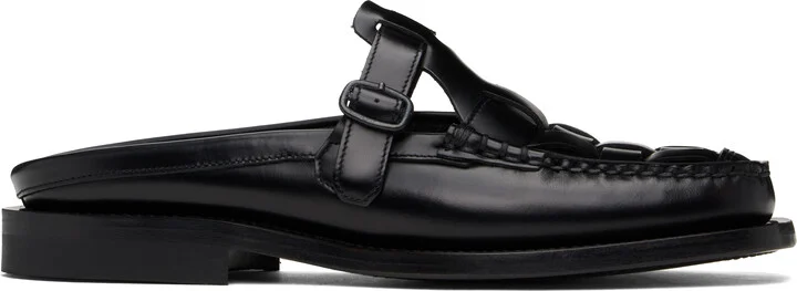 HEREU Black Bonell Loafers