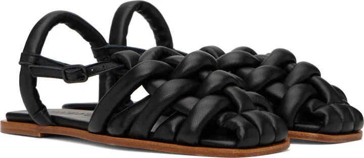 HEREU Black Cabersa Sandals - Image 4