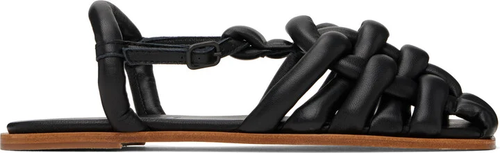 HEREU Black Cabersa Sandals