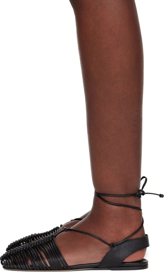 HEREU Black Calma Sandals - Image 3
