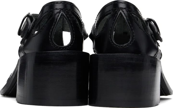 HEREU Black Floretta Heels - Image 2