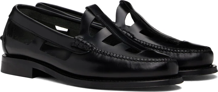 HEREU Black Gallo Loafers - Image 4