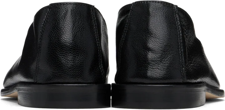 HEREU Black Juliol Winter Supple Shiny Ballerina Flats - Image 2